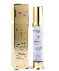 Emelie Age Perfect Matte Finish Oil Free 24K Gold Primer 30ml