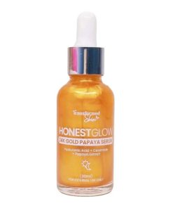 Transformed Skin Honest Glow 24K Gold Papaya Serum, 30ml
