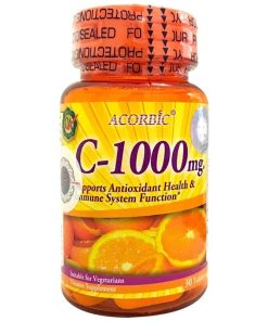 Acorbic C-1000mg Vitamin C Supplement – 30 Capsules