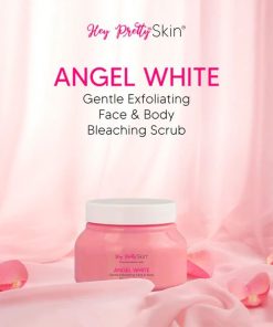 Hey Pretty Skin Angel White Gentle Exfoliating Face & Body Bleaching Scrub