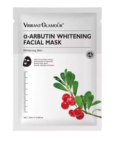 VIBRANT GLAMOUR α-Arbutin Whitening Facial Mask 25ml