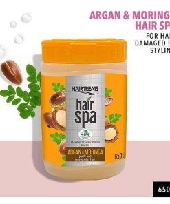 Hair Treats Hair Spa Argan with Moringa Helps Revitalize Hair 650g