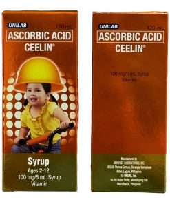 UNILAB Ascorbic Acid Ceelin Syrup 120ml