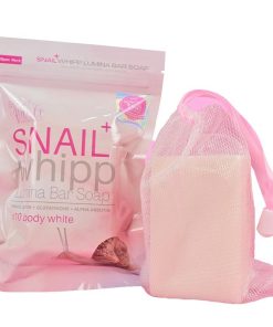 Beauty Vault Glass Skin Essentials Snail Whipp Lumina Bar Soap X10 Body White