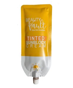 Beauty Vault Glass Skin Essentials Tinted Sunblock Cream 50g