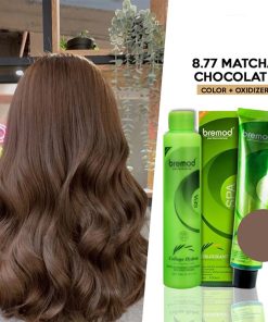 Bremod Performance 8.77 Matcha Chocolate Hair Color with Oxidizer