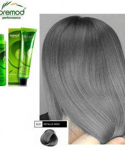 Bremod Performance 9.01 Metallic Gray Hair Color with Oxidizer