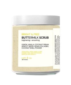 Catt & Co Bright and Free Buttermilk Scrub Brightening + Smoothing 250ml