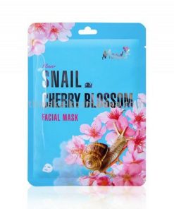Moods Skincare Flower Snail Cherry Blossom Facial Mask