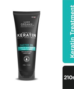 Luxe Organix Hair Professionals Premium Keratin Treatment Castor Oil Deep Repair Daily Conditioner 250ml