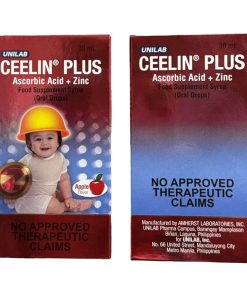 UNILAB Ceelin Plus Ascorbic Acid + Zinc Oral Drops Syrup 30ml