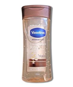Vaseline Intensive Care Cocoa Radiant Body Oil Gel 100% Natural Cocoa Butter 200ml