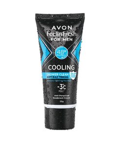 Avon Feelin Fresh Cooling Shower Clean Antibacterial Anti-perspirant Deodorant Cream 55g