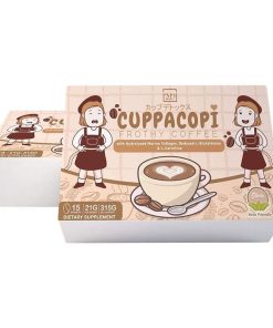 PSPH Beauty Cuppacopi Frothy Coffee with Hydrolyzed Marine Collagen 15 Sachets x 21g