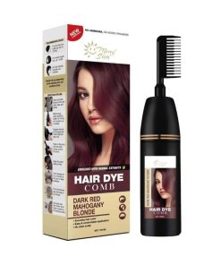 Merry Sun Permanent Hair Dye Comb Dark Red Mahogany Blonde By Merrysun Corporation
