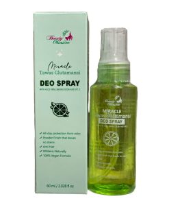 Beauty Obsession Miracle Tawas Glutamansi Deo Spray with Aleo Vera, Baking Soda and Vit E 60ml