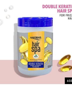 Hair Treats Hair Spa Double Active Keratin Helps Strengthen Frizz Free Hair 650g