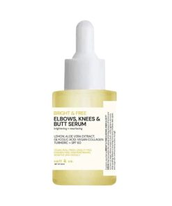 Catt & Co Bright and Free Elbow, Knees & Butt Serum Brightening + Resurfacing 30ml