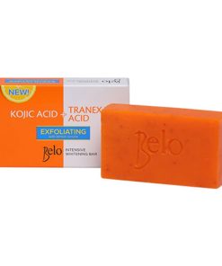Belo Intensive Whitening Bar Kojic Acid + Tranexamic Acid Exfoliating for Younger Looking White Skin 65g