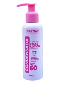 Natnat by Rosmar Condensada Face & Body Milky Lotion With Cooling Effect SPF-60 150ml