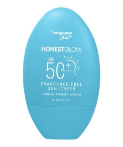 Transformed Skin Honest Glow Fragrance Free Sunscreen SPF-50 + PA+++