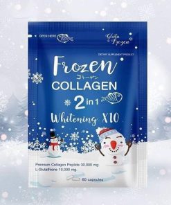 Frozen Collagen with Glutathione Radiant Flawless Skin, 60 Capsules