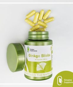 Simplee Supplement Ginkgo Biloba 60 Capsules 500mg