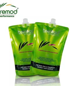 BREMOD Hair Straightening Set (A + B) Makes Hair Permanently Straight and Beautiful