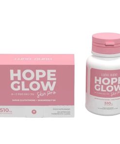 Hope Glow Skin Pro Japan Glutathione + Skin Probiotic 510mg (30 Capsules)