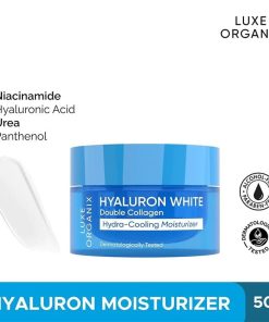 Luxe Organix Hyaluron White Double Collagen Hydra-Cooling Moisturizer 50g