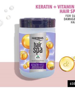 Hair Treats Hair Spa Keratin + Vitamin E Helps Sheild from Sun Damage 650g