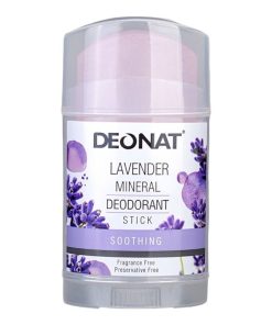 Deonat Lavender Mineral Deodorant Stick Soothing 100g Product of Thailand