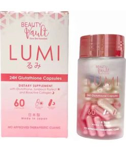 Beauty Vault Lumi Glutathione Whitening (60 Capsules)