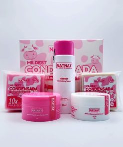 Natnat by Rosmar Mildest Condensada Maintenance Set 5in1 10x Instant Whitening Pimple Scar Remover