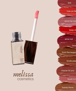 Melissa Cosmetics Powder Matte Cruelty Free Lipsticks