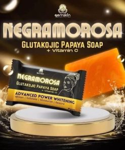 Negramorosa Gluta Kojic Papaya Soap With Vitamin C Advance Power Whitening Soap
