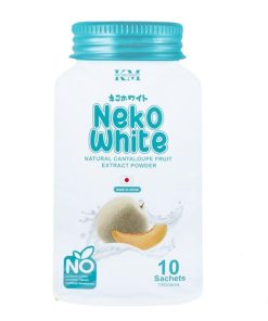 Nekothione Neko White Natural Cantaloupe Fruit Extract Powder By Kat Melende 10 Sachets x 18g