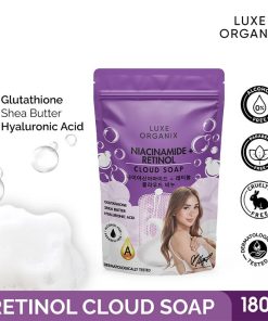 Luxe Organix Niacinamide + Retinol Cloud Soap 180g Made in Korea