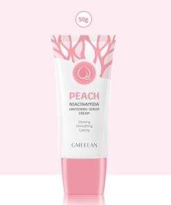 GMEELAN Peach Niacinamide Whitening Cream Glowing Smoothing Lasting 50g