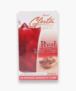 GlutaLipo12 in 1 Gluta Lipo Gold Series Red Iced Tea – 10 Sachets