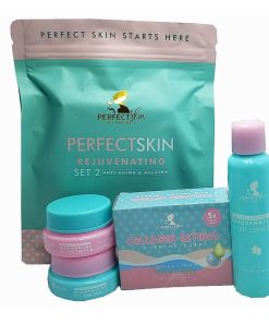 Perfect Skin Rejuvenating Set 2 Fades Signs of Aging & Treats Melasma