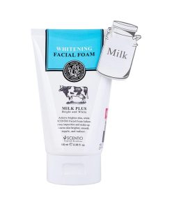 Scentio Milk Plus Bright & White Whitening Q10 Facial Foam