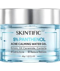 SKINTIFIC 5% Panthenol Acne Calming Water Facial Moisturizer Gel