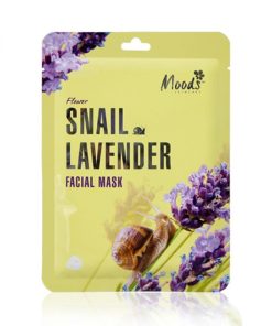 Moods Skincare Flower Snail Lavender Facial Mask
