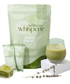 Wellness Whispers Stress Relief Matcha Milk with Lavender Extract