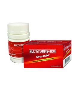 Pfizer Multivitamins + Iron (Stresstabs) Tablet the Inti-Stress Vitamin Formula