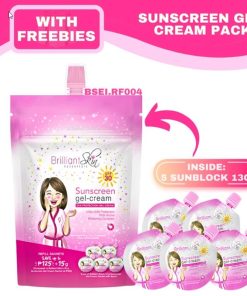 Brilliant Skin Essentials Sunscreen Gel Cream 1 Pouch 5 Sachets