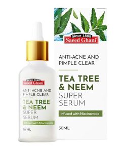 Saeed Ghani Tea Tree & Neem Anti-Acne and Pimple Clear Super Serum 30ml Made in Pakistan