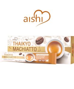 Aishi Thaikyo Macchiato Collagen with Organic Detox Premium Caramelly Smooth 15 Sachets