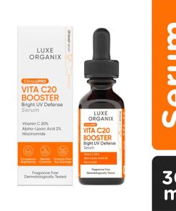 Luxe Organix Clinical Pro Vita C20 Booster Bright UV Defense Serum 30ml